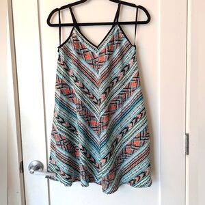 Band of gypsies silk-like tunic summer dress
